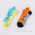 non-slip cotton funny ankle cycling socks